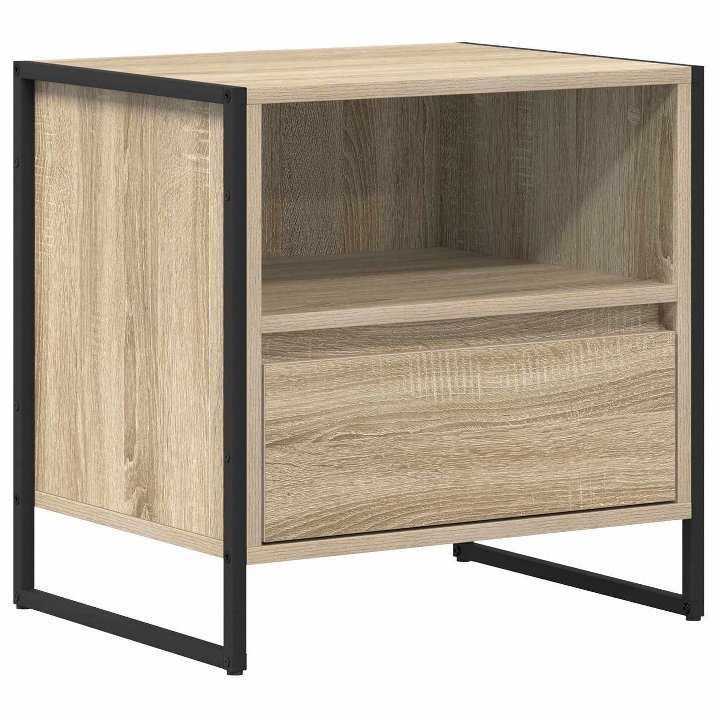 vidaXL Κομοδίνο 2 pcs Σονόμα 50 x 39,5 x 50 εκ. Επεξεργασμένο ξύλο