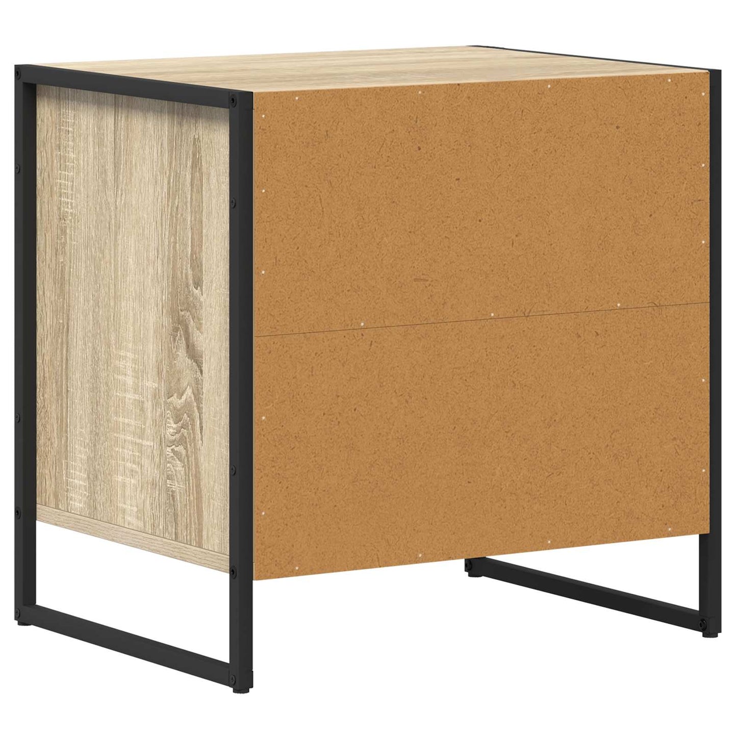 vidaXL Κομοδίνο 2 pcs Σονόμα 50 x 39,5 x 50 εκ. Επεξεργασμένο ξύλο