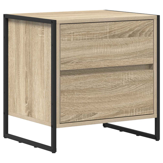 vidaXL Κομοδίνο Σονόμα 50 x 39.5 x 50 εκ. Επεξεργασμένο ξύλο