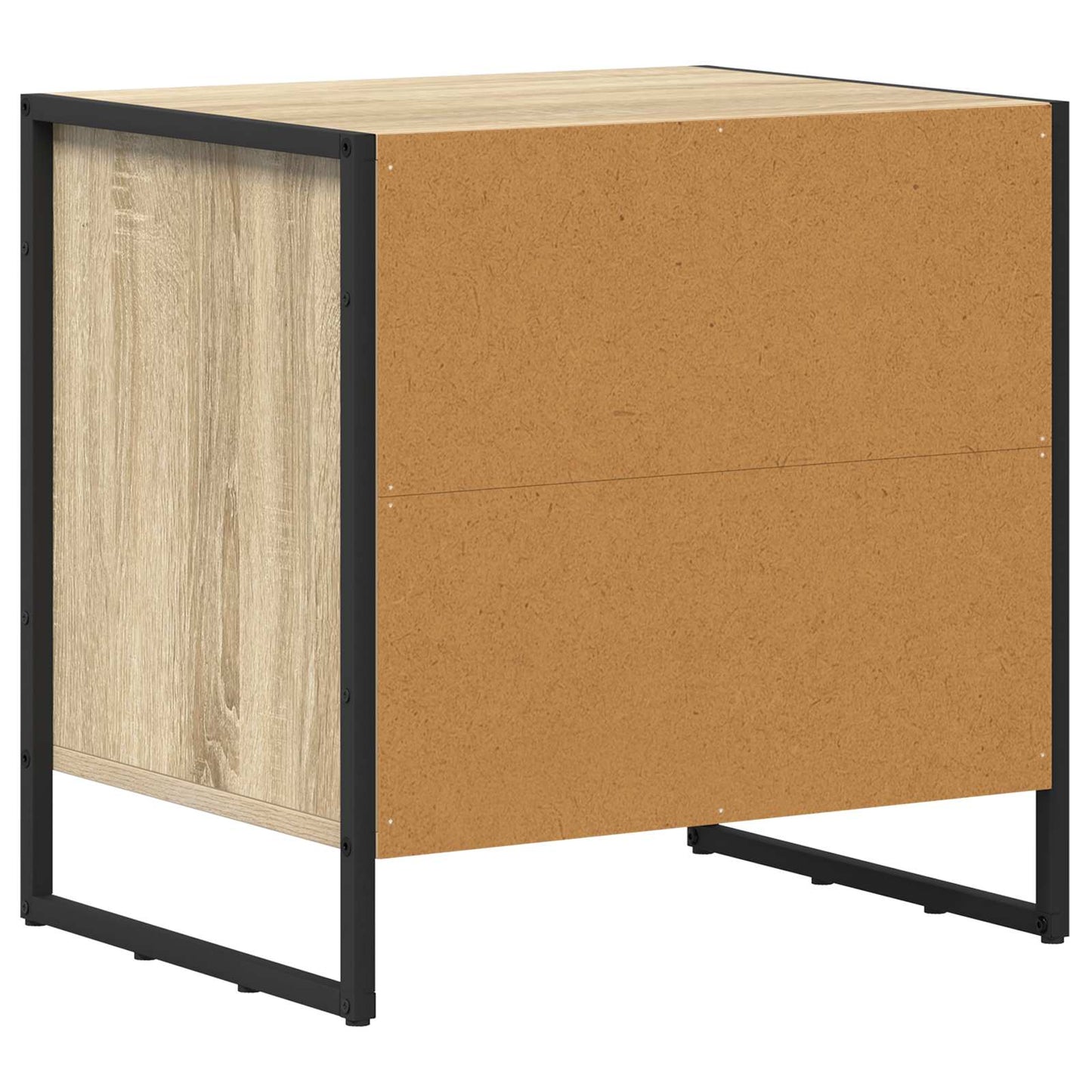 vidaXL Κομοδίνο 2 pcs Σονόμα 50 x 39.5 x 50 εκ. Επεξεργασμένο ξύλο