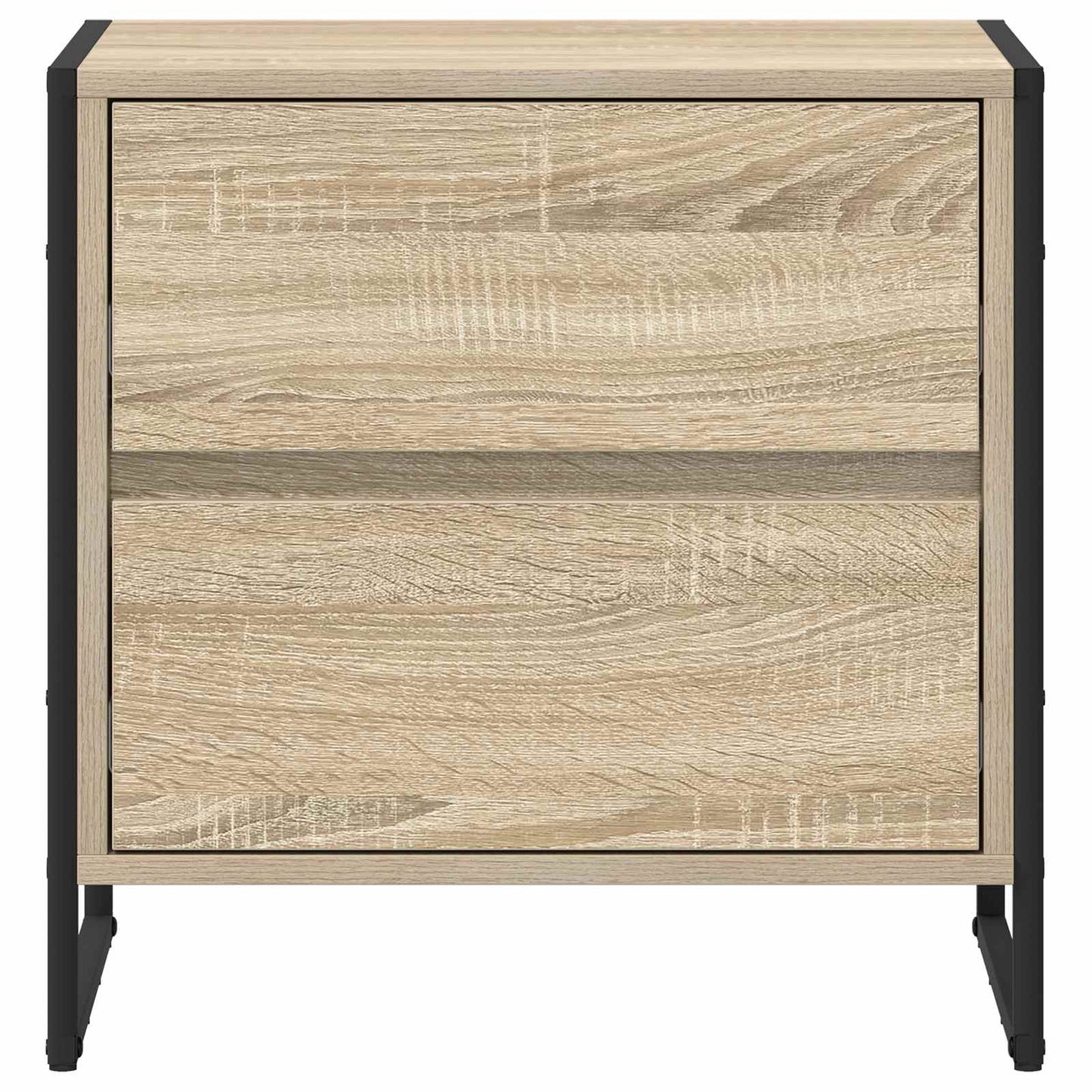 vidaXL Κομοδίνο 2 pcs Σονόμα 50 x 39.5 x 50 εκ. Επεξεργασμένο ξύλο
