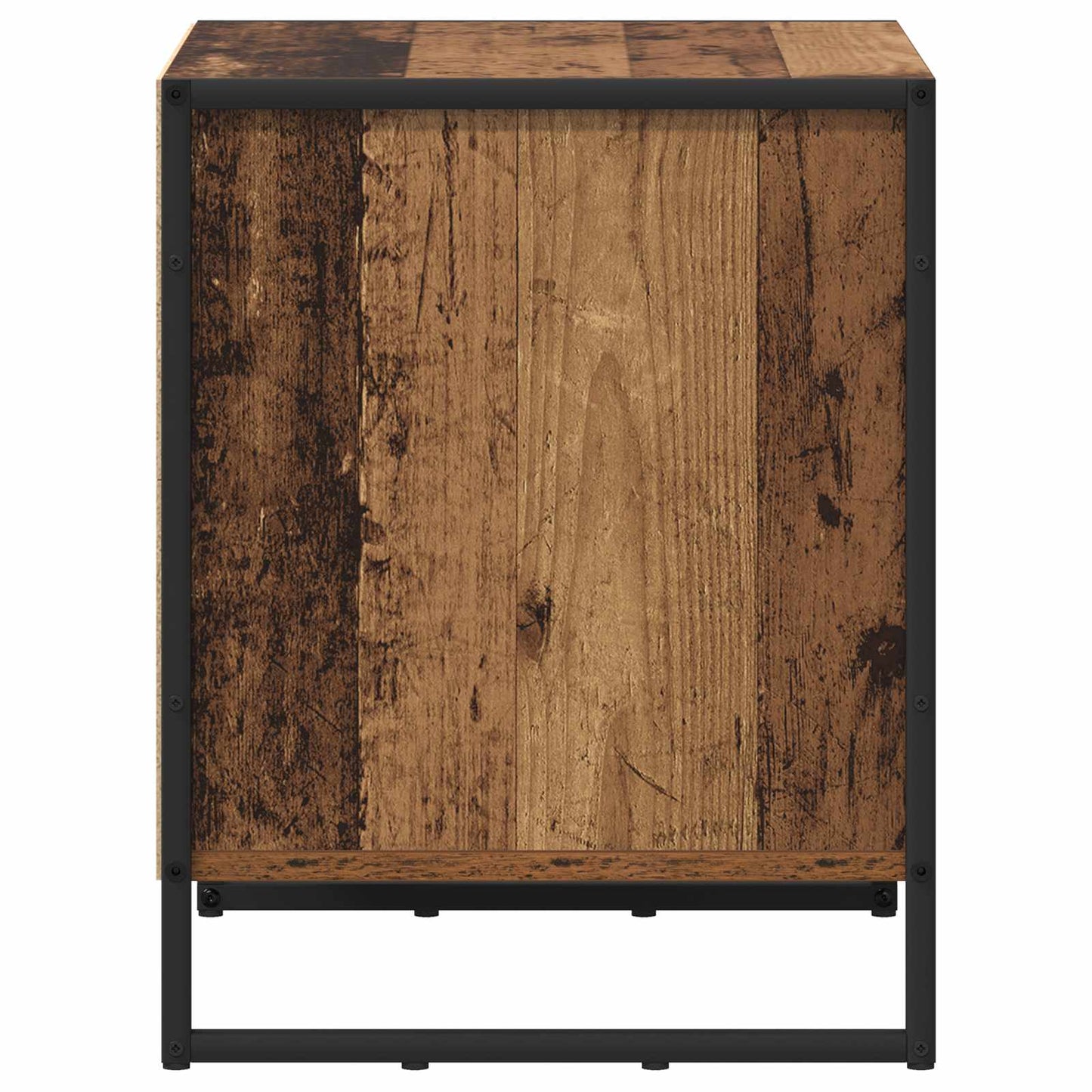 vidaXL Κομοδίνο Παλιό Ξύλο 50 x 39.5 x 50 εκ. Επεξεργασμένο ξύλο