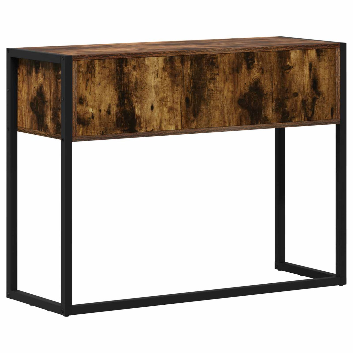 vidaXL End Table Καπνιστό Δρύς 100 x 36 x 75 εκ. Επεξεργασμένο ξύλο
