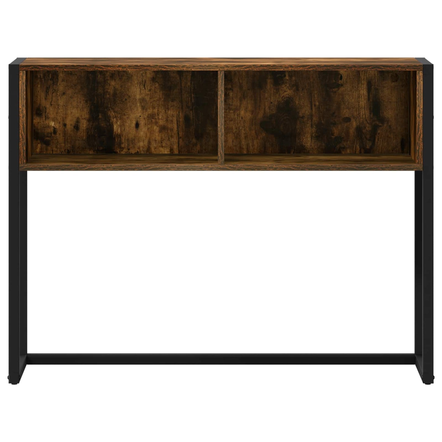 vidaXL End Table Καπνιστό Δρύς 100 x 36 x 75 εκ. Επεξεργασμένο ξύλο
