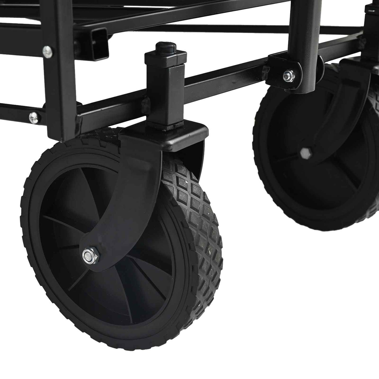 vidaXL Αναδιπλούμενο Τρόλεϊ Χειρός Κόκκινο 105 x 56.5 x 116 εκ.