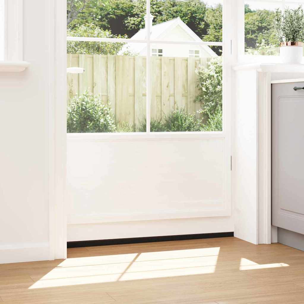 vidaXL Αυτοκόλλητες σφραγίδες πόρτας 2 pcs Καφέ 100 cm