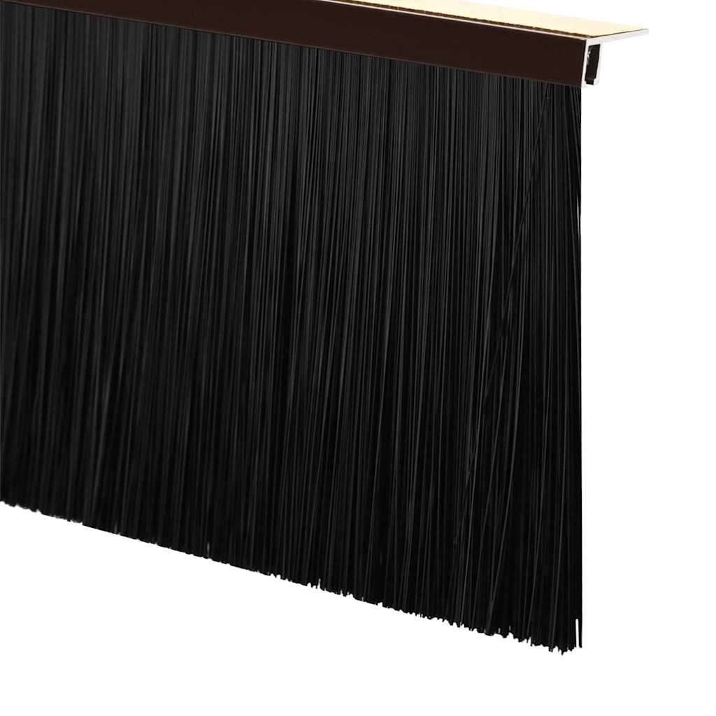 vidaXL Αυτοκόλλητες σφραγίδες πόρτας 2 pcs Καφέ 100 cm