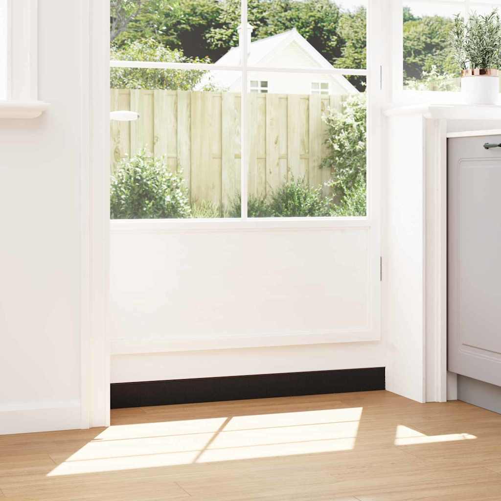 vidaXL Αυτοκόλλητες σφραγίδες πόρτας 2 pcs Καφέ 100 cm