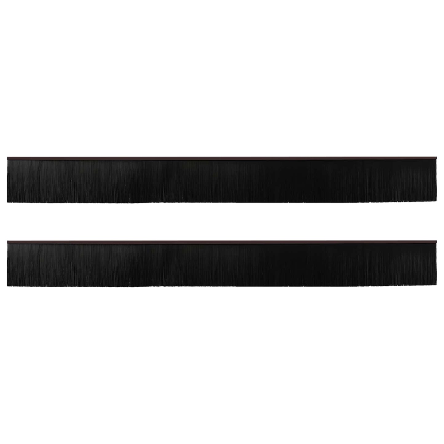 vidaXL Αυτοκόλλητες σφραγίδες πόρτας 2 pcs Καφέ 100 cm