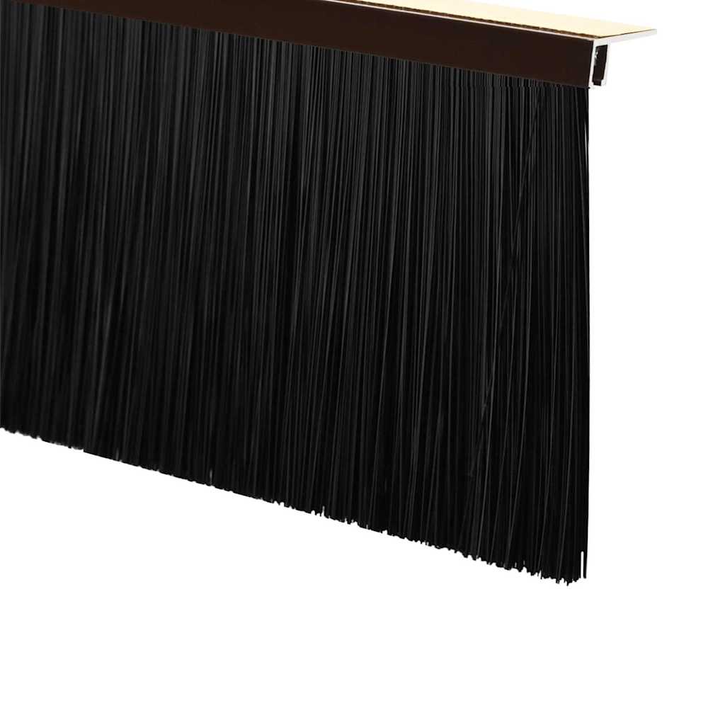 vidaXL Αυτοκόλλητες σφραγίδες πόρτας 6 pcs Καφέ 100 cm