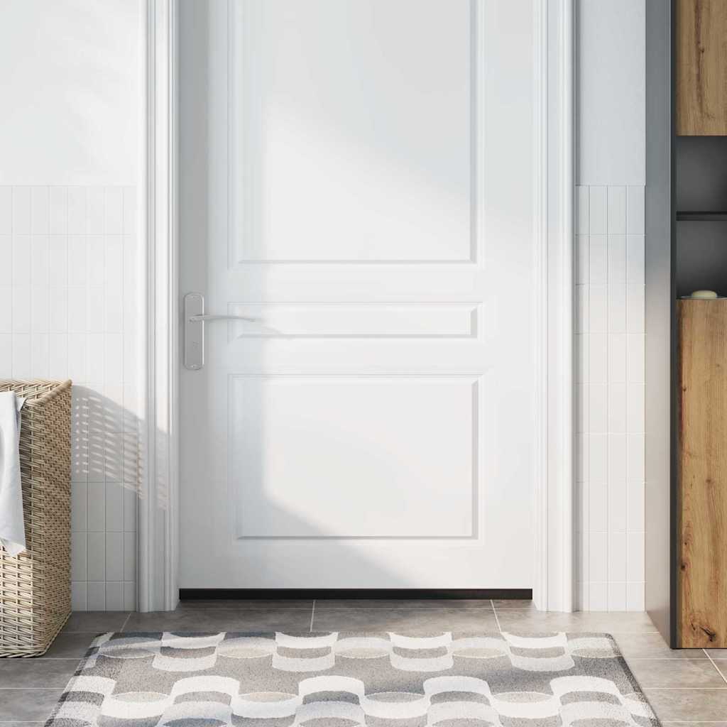 vidaXL Αυτοκόλλητες σφραγίδες πόρτας 12 pcs Καφέ 100 cm