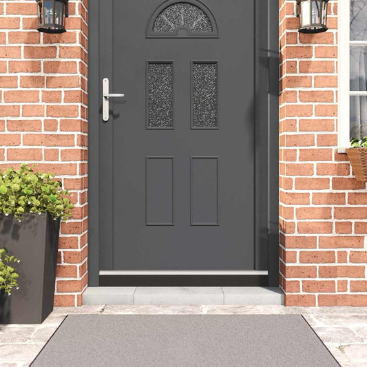 vidaXL Αυτοκόλλητες σφραγίδες πόρτας 6 pcs Ασημί 100 cm