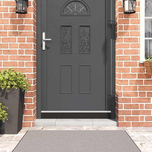 vidaXL Αυτοκόλλητες σφραγίδες πόρτας 6 pcs Ασημί 100 cm