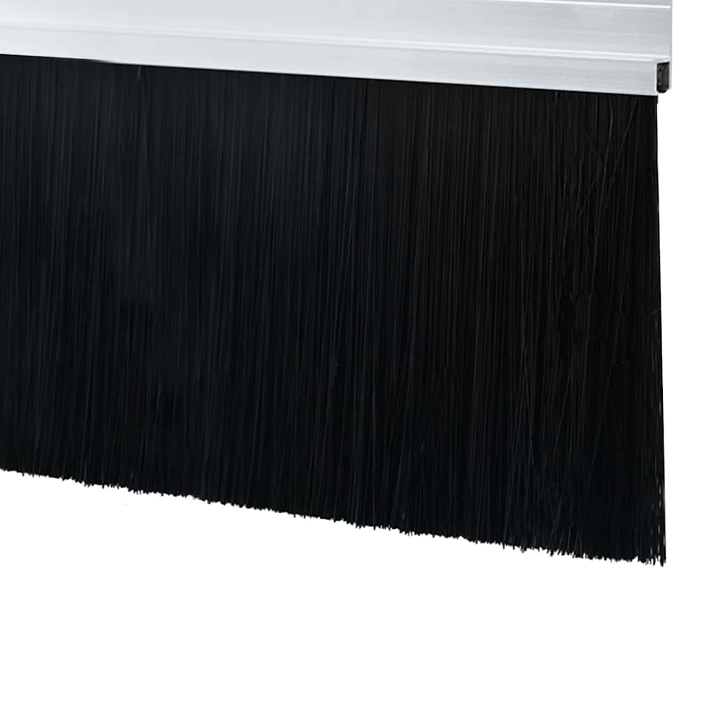 vidaXL Αυτοκόλλητες σφραγίδες πόρτας 12 pcs Ασημί 100 cm