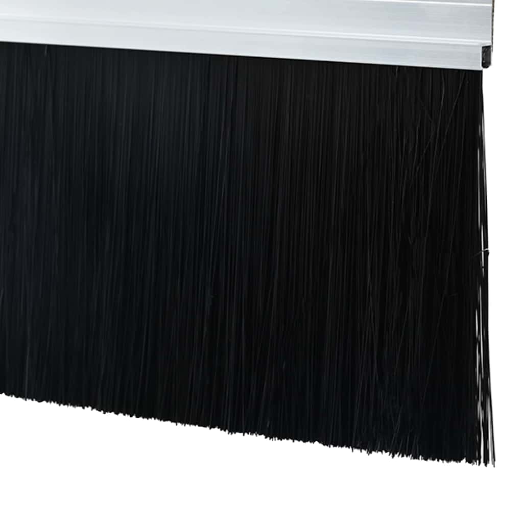 vidaXL Αυτοκόλλητες σφραγίδες πόρτας 12 pcs Ασημί 100 cm