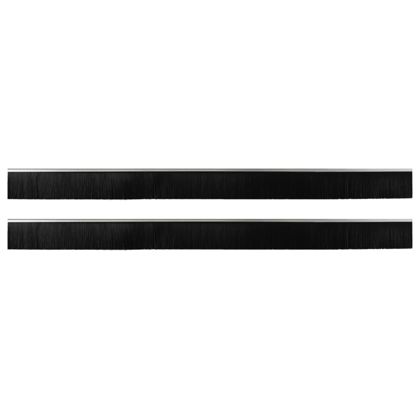 vidaXL Αυτοκόλλητες σφραγίδες πόρτας 2 pcs Ασημί 100 cm