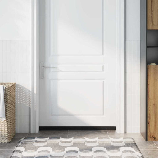 vidaXL Αυτοκόλλητες σφραγίδες πόρτας 6 pcs Ασημί 100 cm