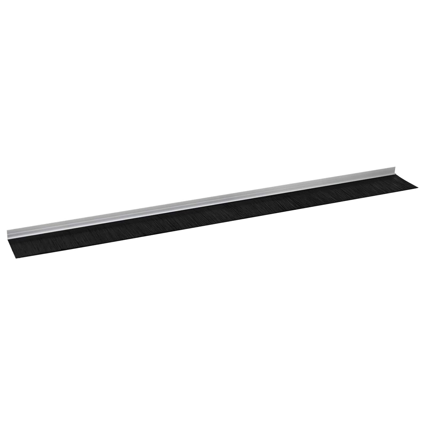 vidaXL Αυτοκόλλητες σφραγίδες πόρτας 6 pcs Ασημί 100 cm