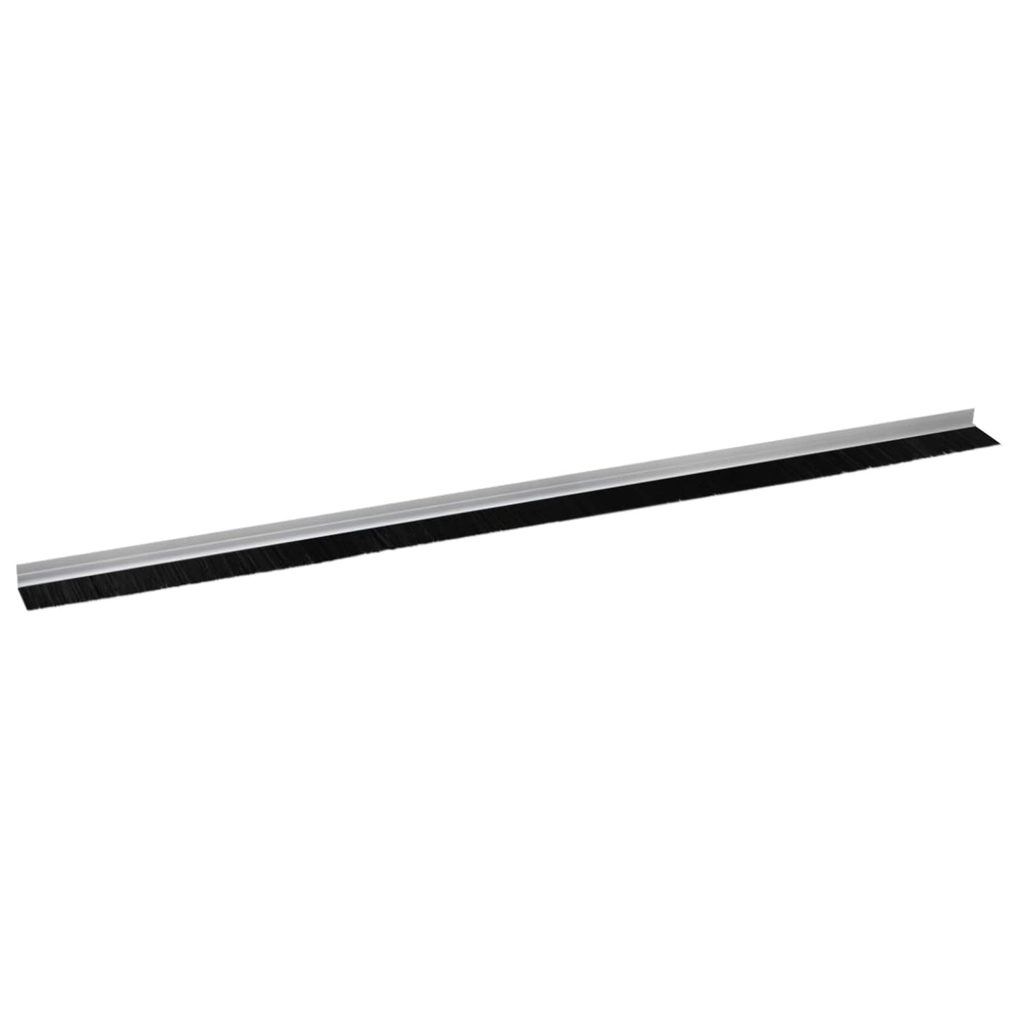 vidaXL Αυτοκόλλητες σφραγίδες πόρτας 12 pcs Ασημί 100 cm