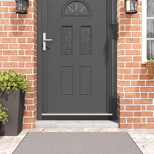 vidaXL Σφραγίδες πόρτας με βούρτσες που προσαρτώνται 6 pcs Ασημί