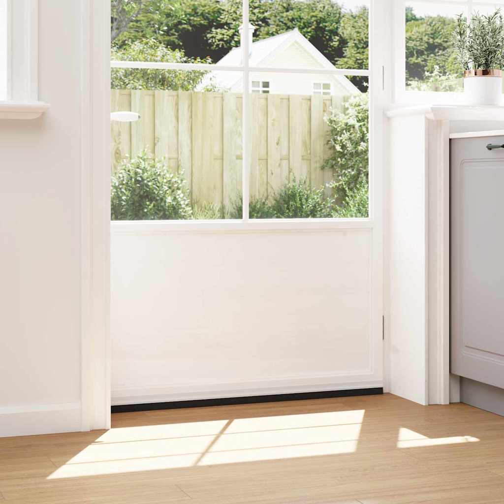 vidaXL Αυτοκόλλητες σφραγίδες πόρτας 6 pcs Λευκό 100 cm