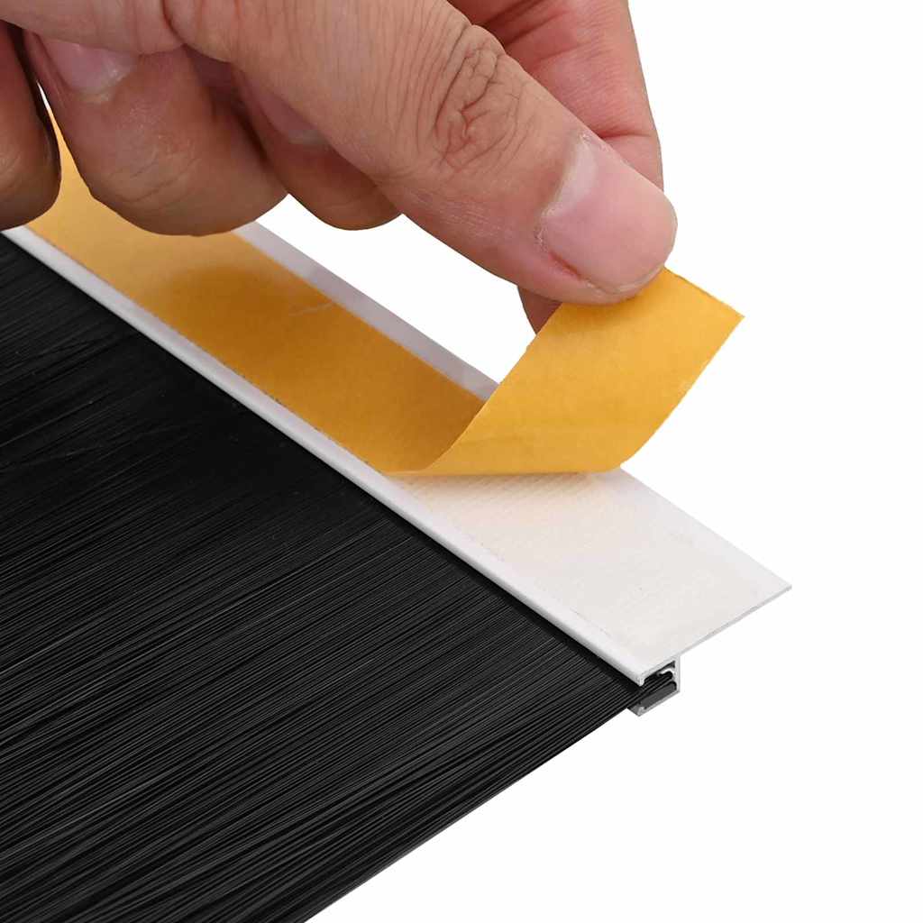 vidaXL Αυτοκόλλητες σφραγίδες πόρτας 6 pcs Λευκό 100 cm