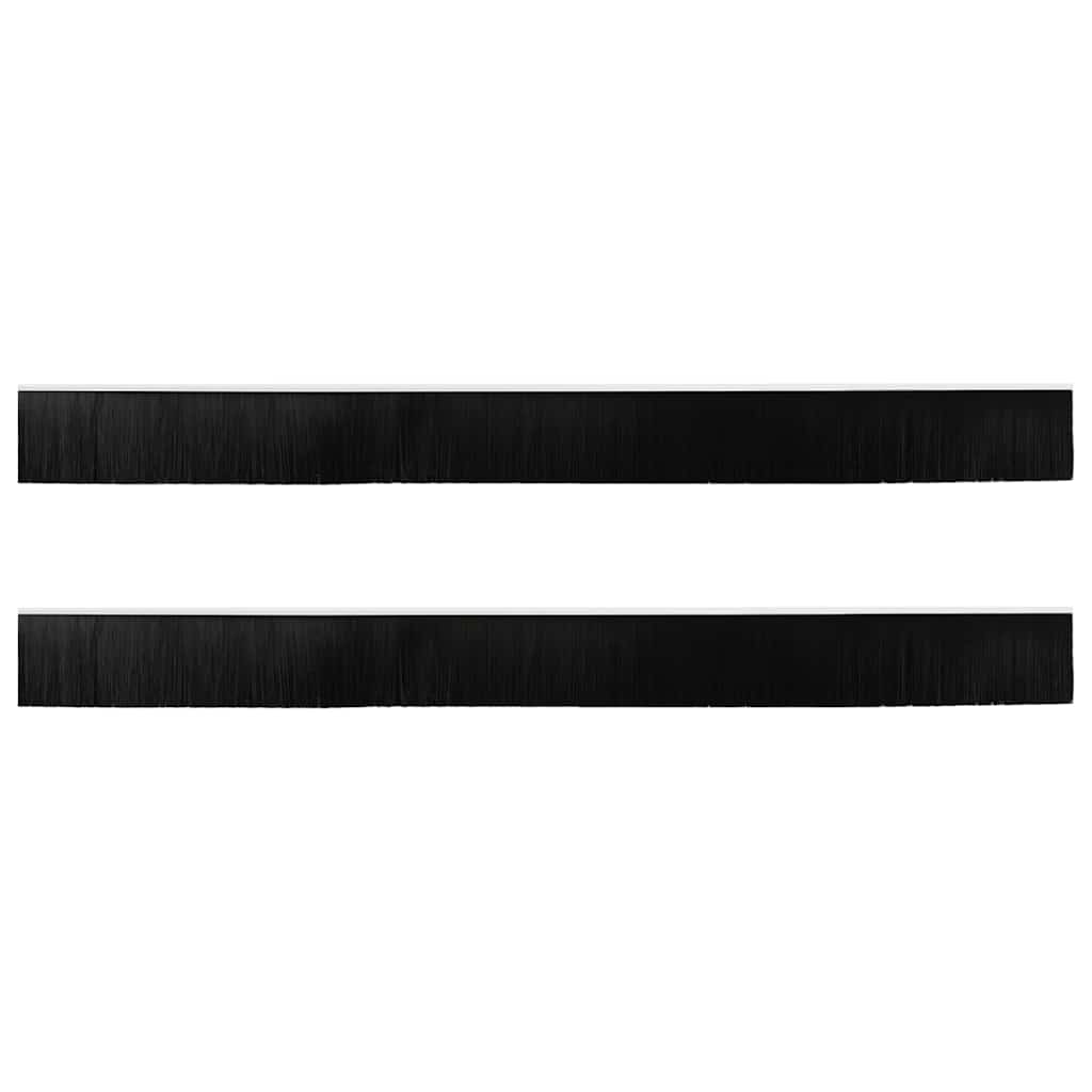 vidaXL Αυτοκόλλητες σφραγίδες πόρτας 2 pcs Λευκό 100 cm