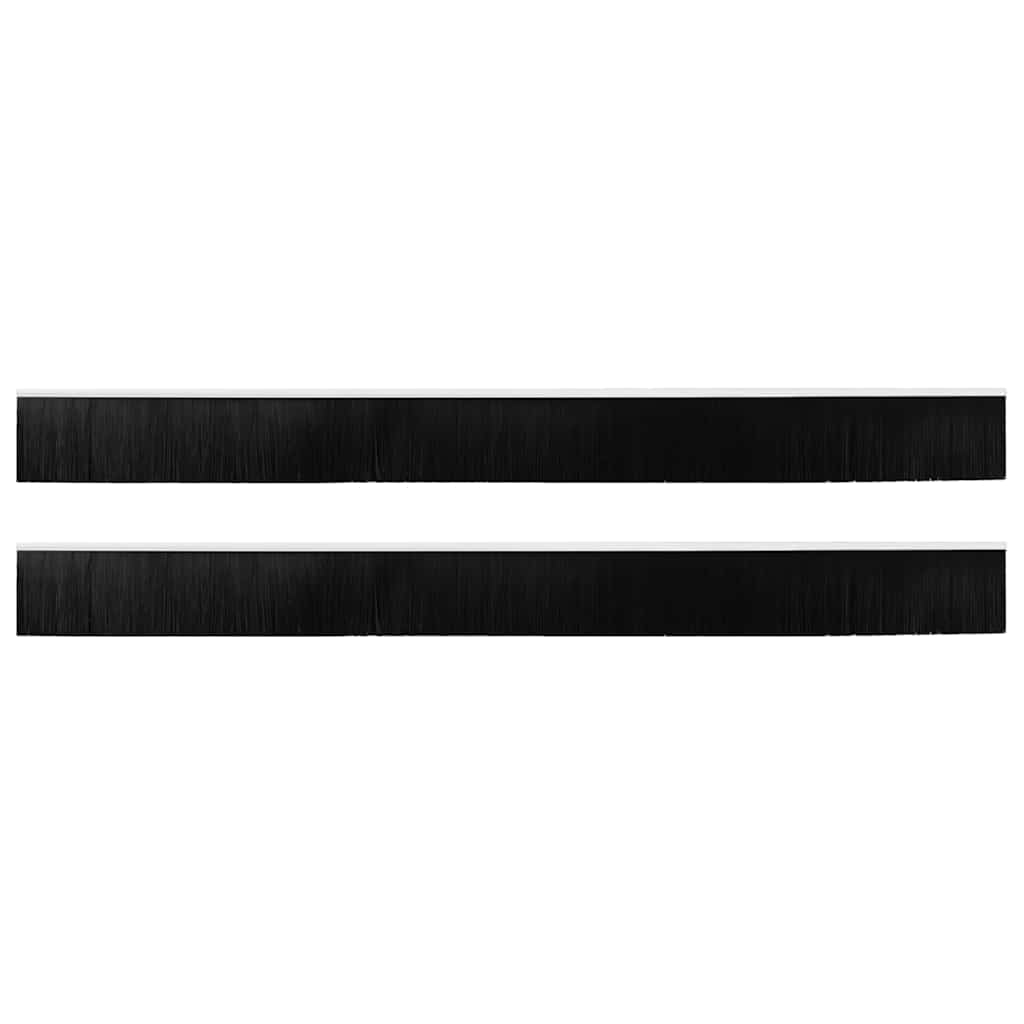 vidaXL Αυτοκόλλητες σφραγίδες πόρτας 2 pcs Λευκό 100 cm