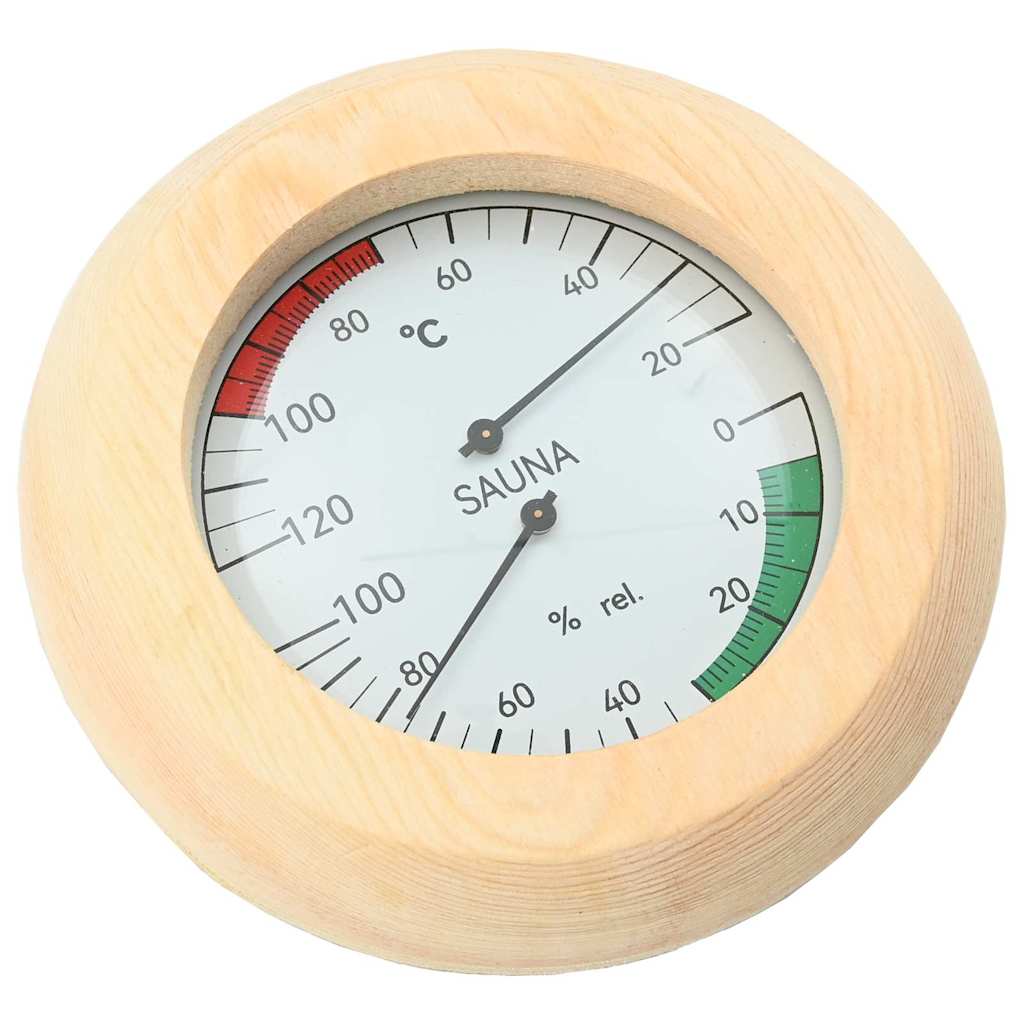 vidaXL Σετ Αξεσουάρ Σαουνάς 4 pcs Καφέ Μασίφ Ξύλο Πεύκου και Κάνναβη