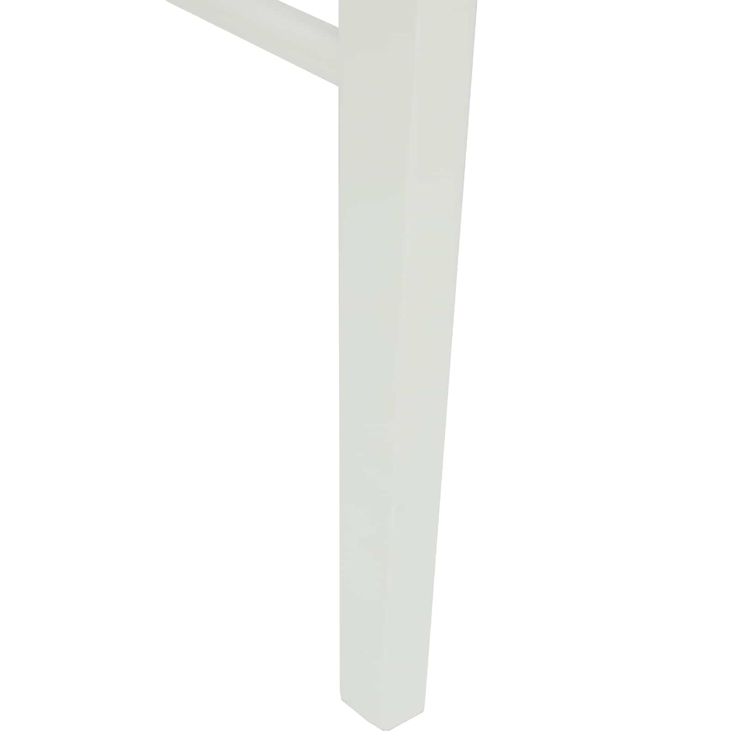 vidaXL Καρέκλα τραπεζαρίας 2 pcs Λευκό και Καφέ Στερεό Ξύλο Ραβέντι