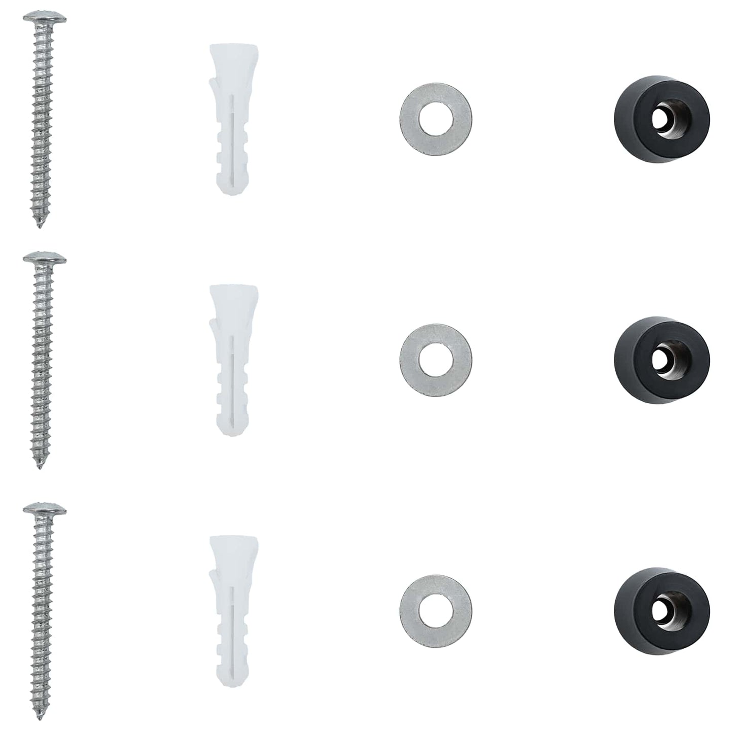 vidaXL Επιτοίχιος Ταχυδρομικός Κάδος με πόρτα Μπρονζέ 29 x 13 x 41 εκ.