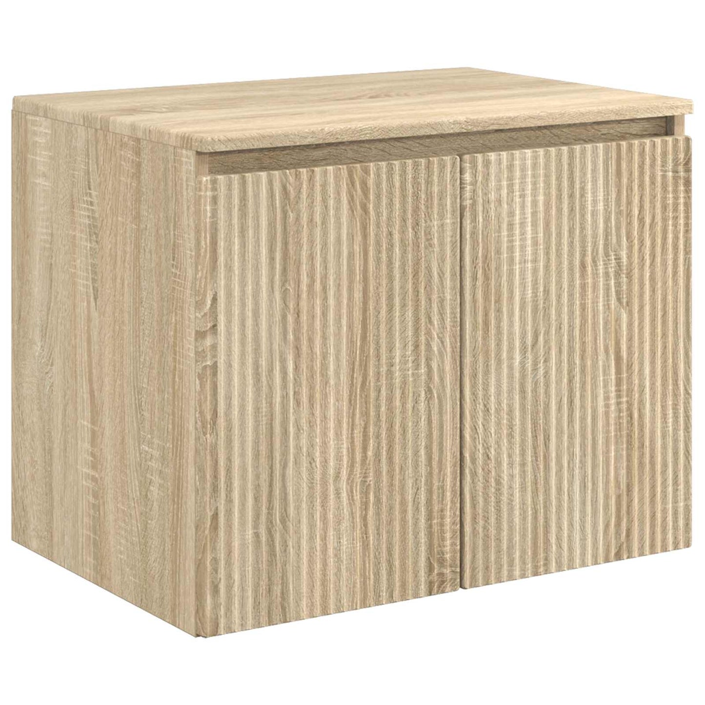 vidaXL Σετ Ντουλαπιών Μπάνιου 3 τμχ. Sonoma Δρυς 49,5 x 44,5 x 66 εκ