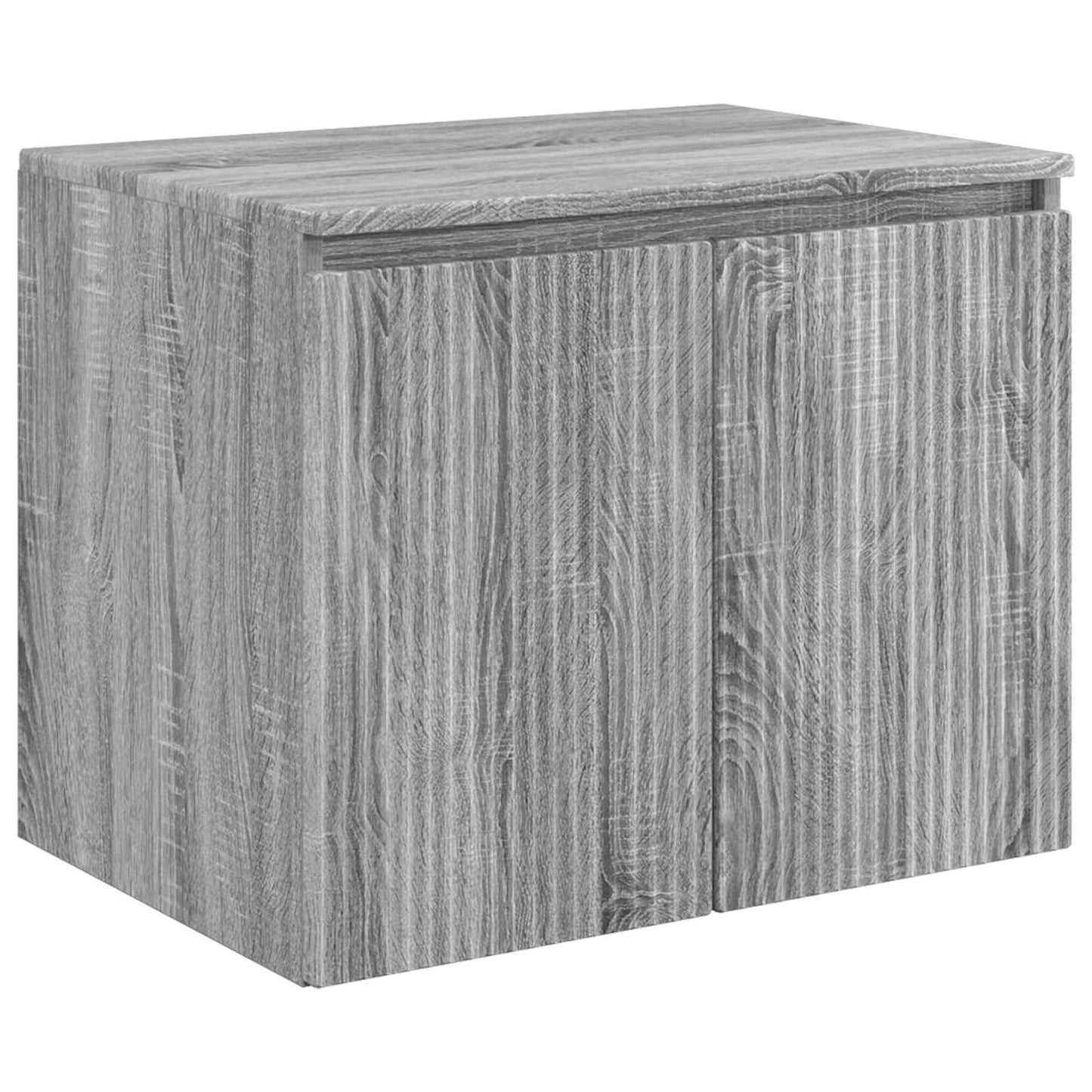 vidaXL Σετ Ντουλαπιών Μπάνιου 3 τμχ. Γκρι Sonoma 161,5 x 44,5 x 80 εκ.