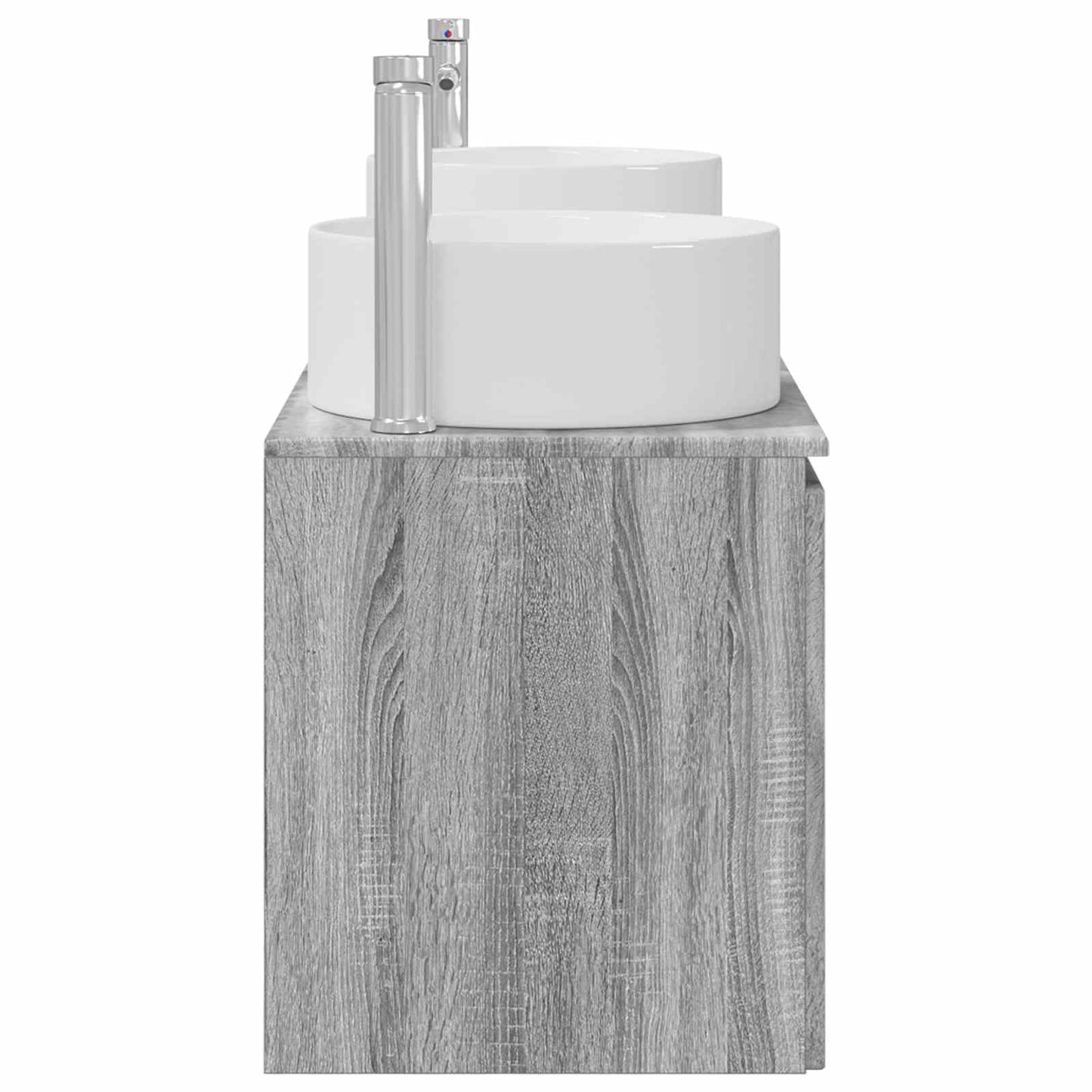vidaXL Σετ Ντουλαπιών Μπάνιου 3 τμχ. Γκρι Sonoma 161,5 x 44,5 x 80 εκ.