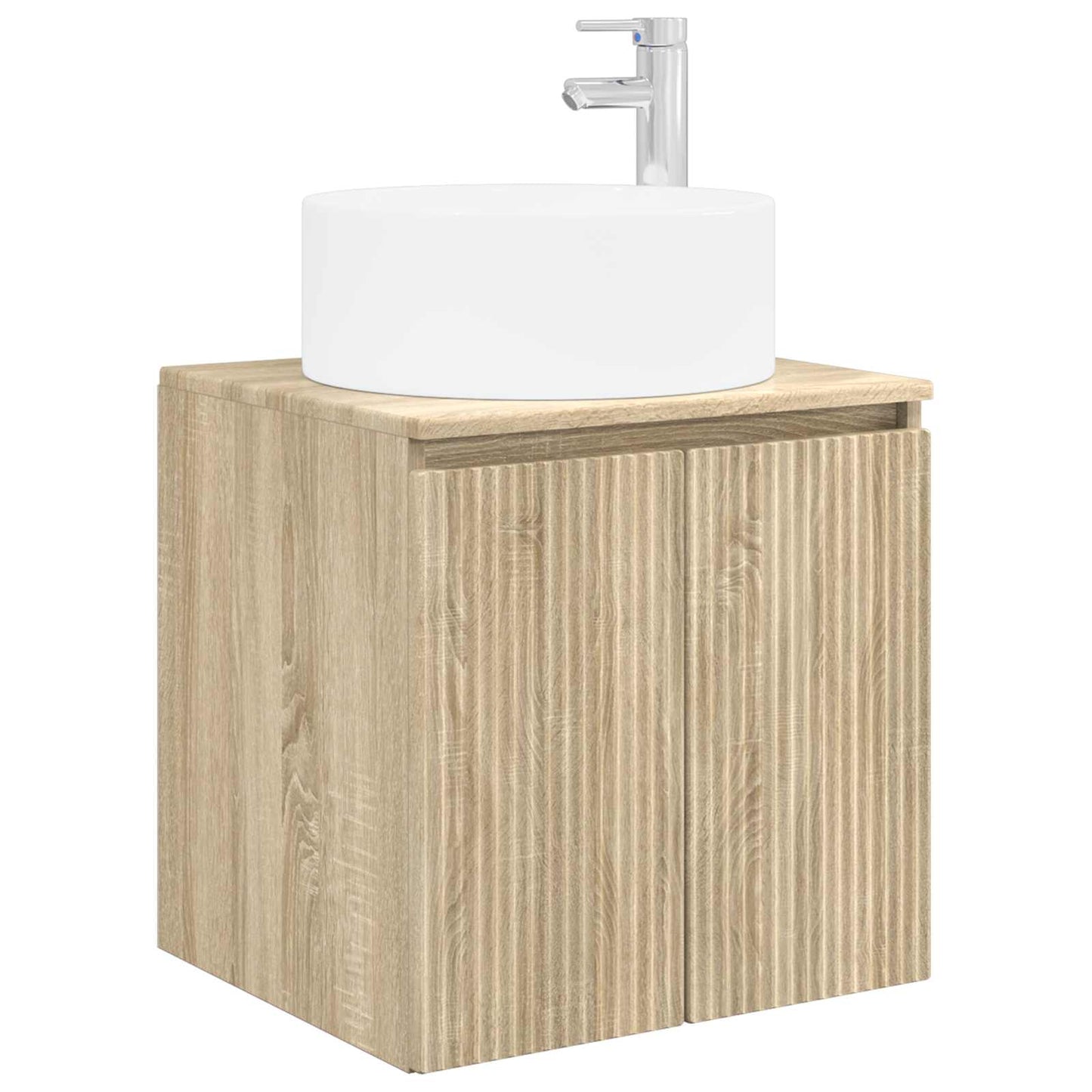 vidaXL Σετ Ντουλαπιών Μπάνιου 3 τμχ. Sonoma Δρυς 49,5 x 44,5 x 65,5 εκ