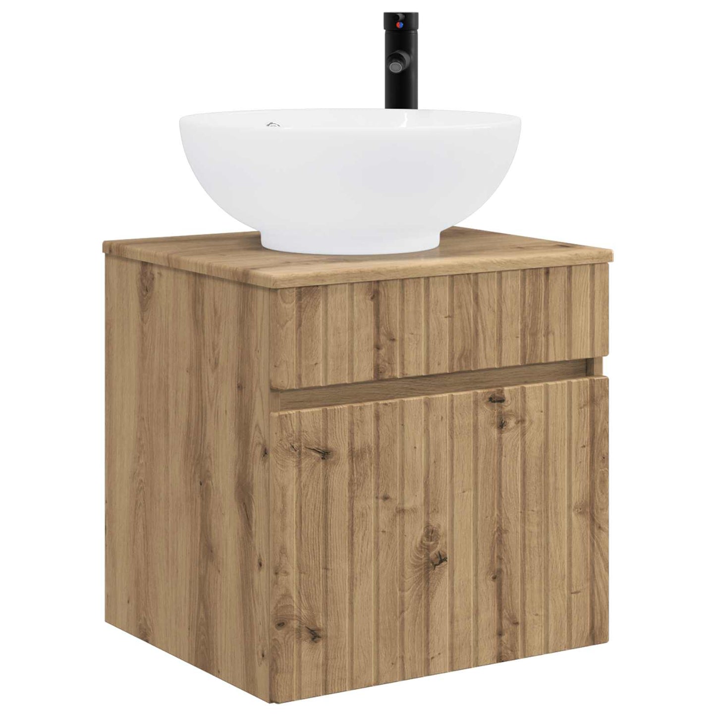 vidaXL Σετ Ντουλαπιών Μπάνιου 3 τμχ. Artisan Δρυς 49 x 44,5 x 66,5 εκ