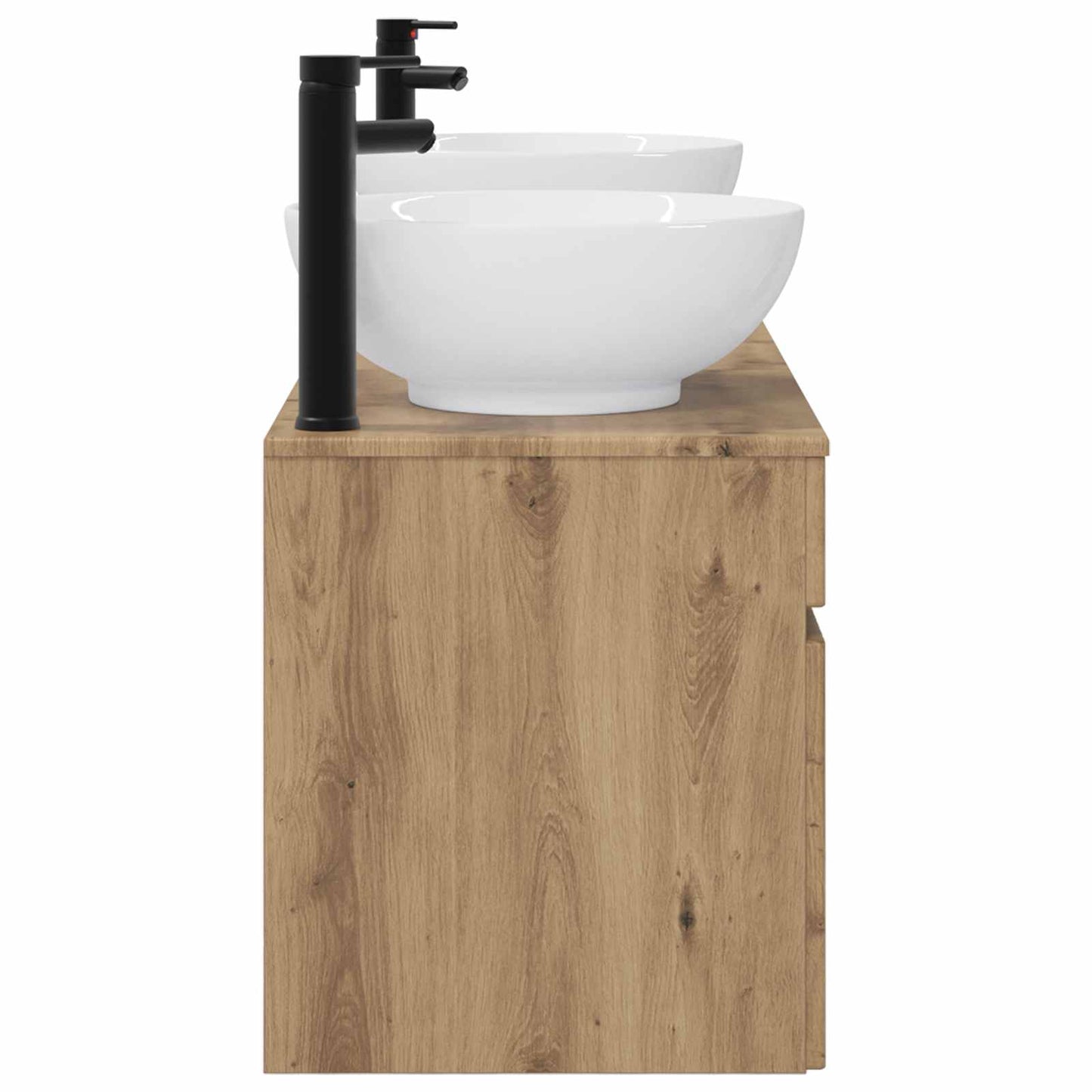 vidaXL Σετ Ντουλαπιών Μπάνιου 3 τμχ. Artisan Δρυς 49 x 44,5 x 66,5 εκ