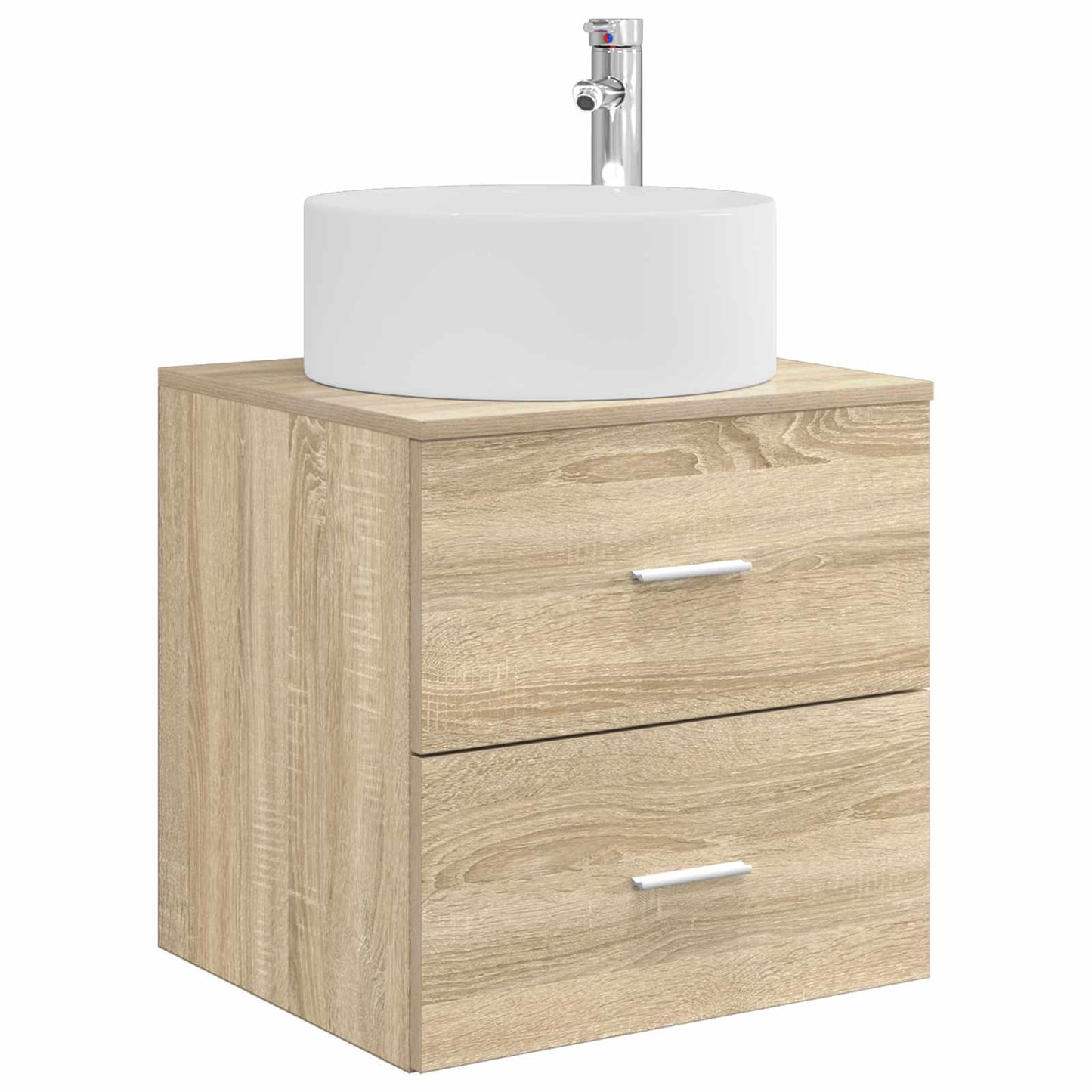 vidaXL Σετ Επίπλων Μπάνιου 3 τμχ. Sonoma Δρυς 161,5 x 44,5 x 80 εκ.