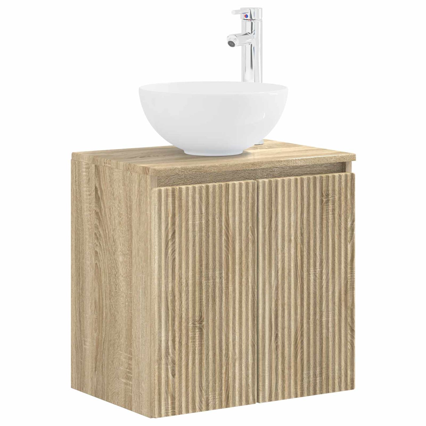 vidaXL Σετ Επίπλων Μπάνιου 5 τμχ. Sonoma Δρυς 33 x 34,5 x 160 εκ