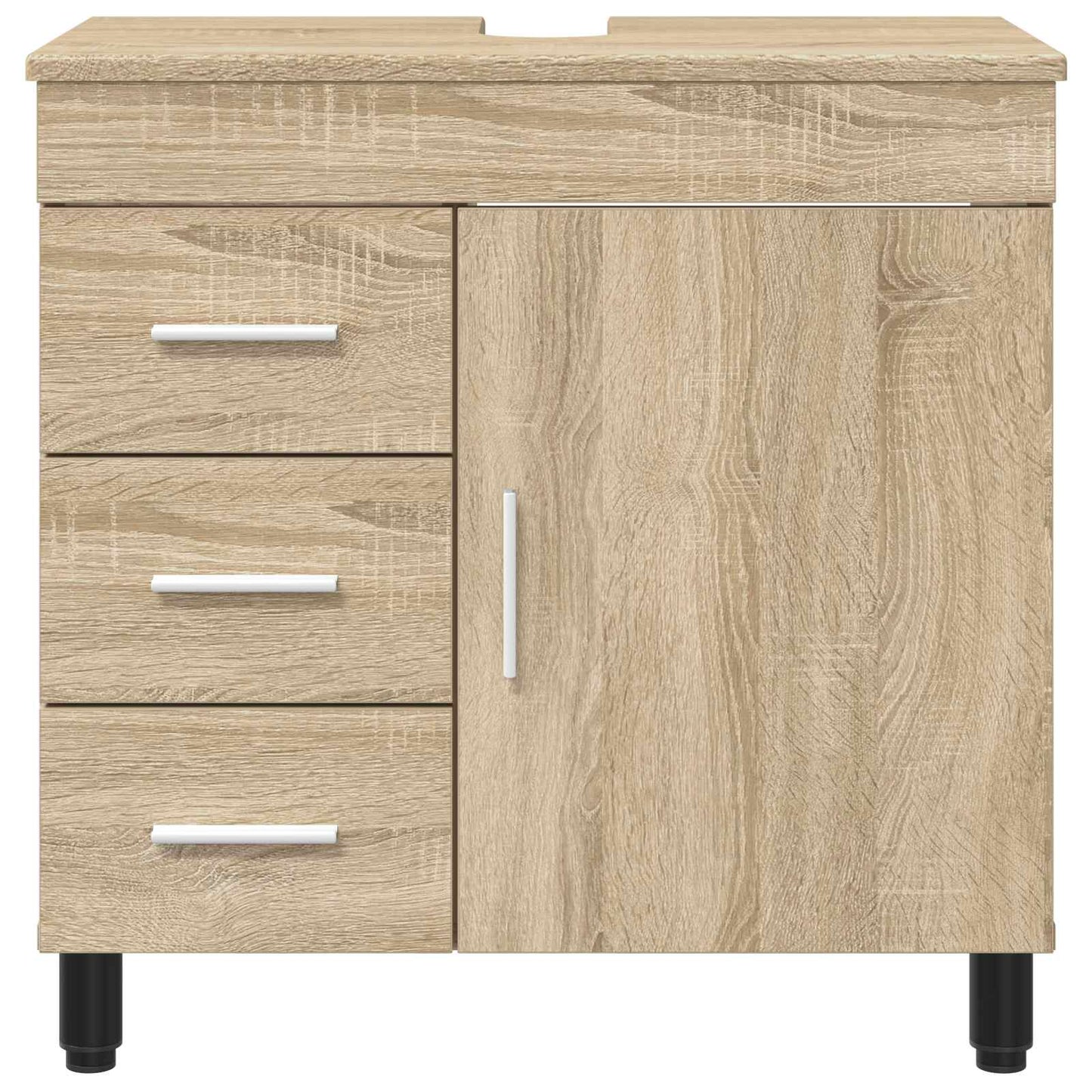vidaXL Έπιπλο μπάνιου Sonoma Δρυς 60 x 35 x 60 εκ. Επεξεργασμένο Ξύλο