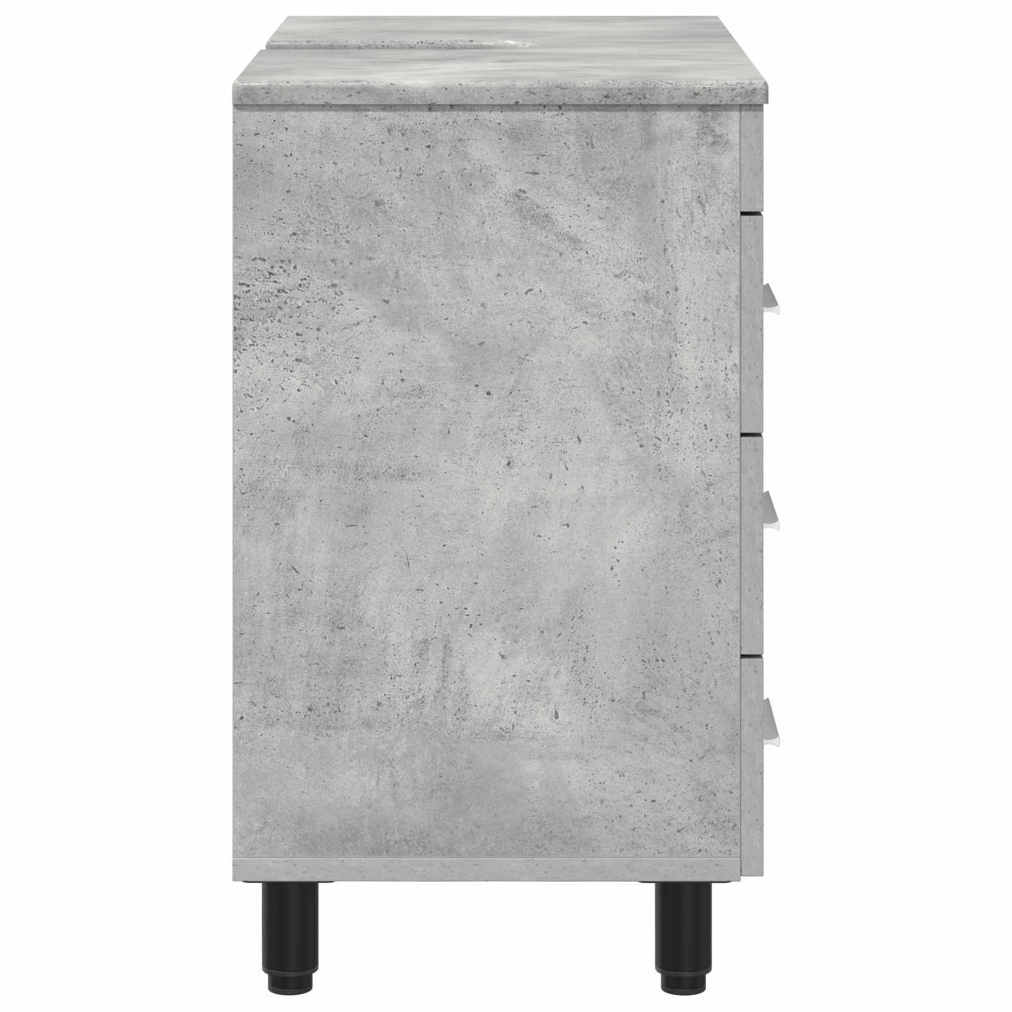 vidaXL Έπιπλο μπάνιου Γκρι Σκυροδέματος 60 x 35 x 60 εκ.
