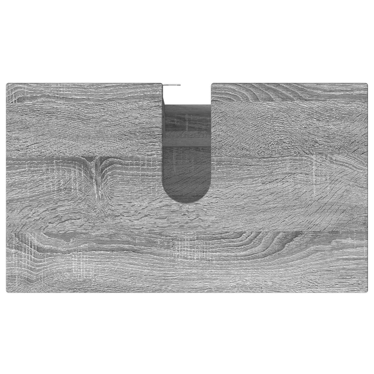 vidaXL Έπιπλο μπάνιου Γκρι Sonoma 60 x 35 x 60 εκ. Επεξεργασμένο Ξύλο