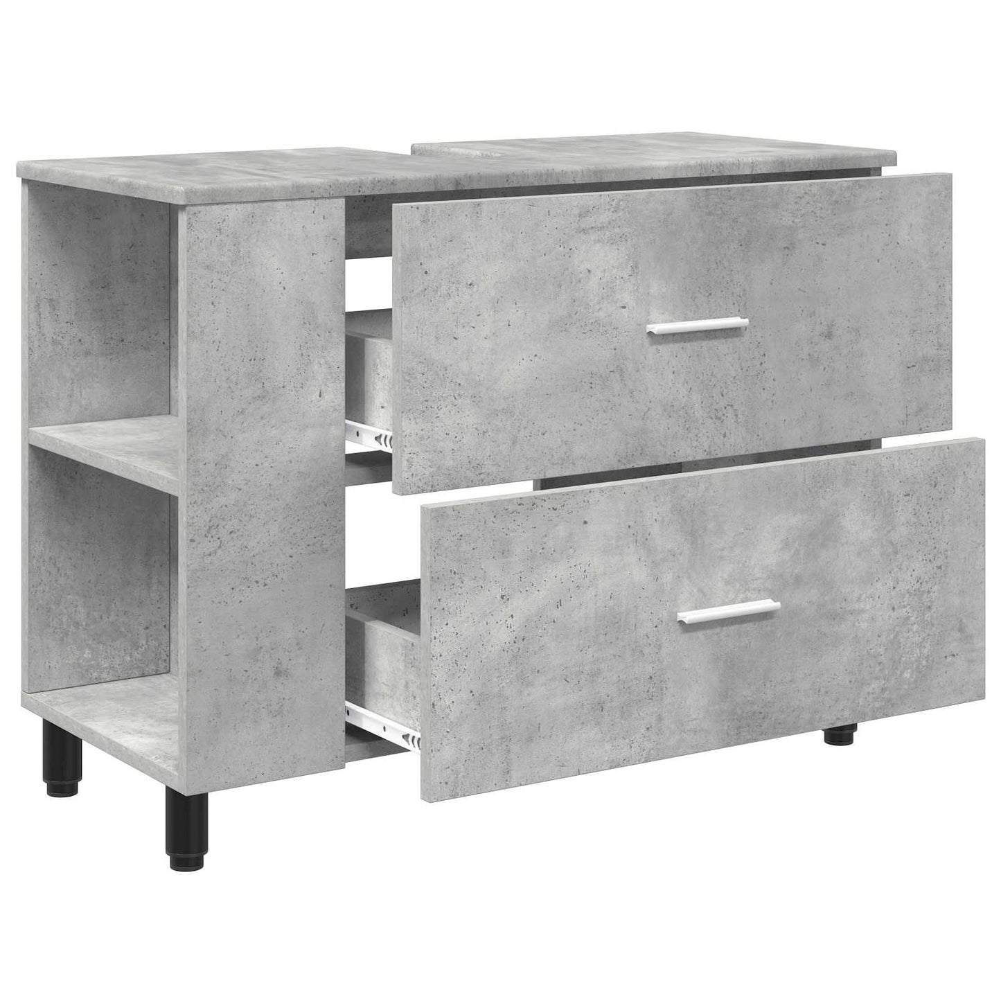 vidaXL Έπιπλο μπάνιου Γκρι Σκυροδέματος 80 x 35 x 60 cm