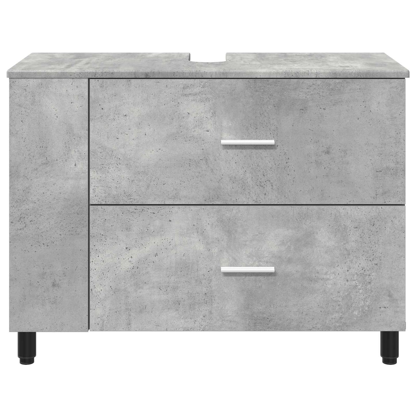 vidaXL Έπιπλο μπάνιου Γκρι Σκυροδέματος 80 x 35 x 60 cm
