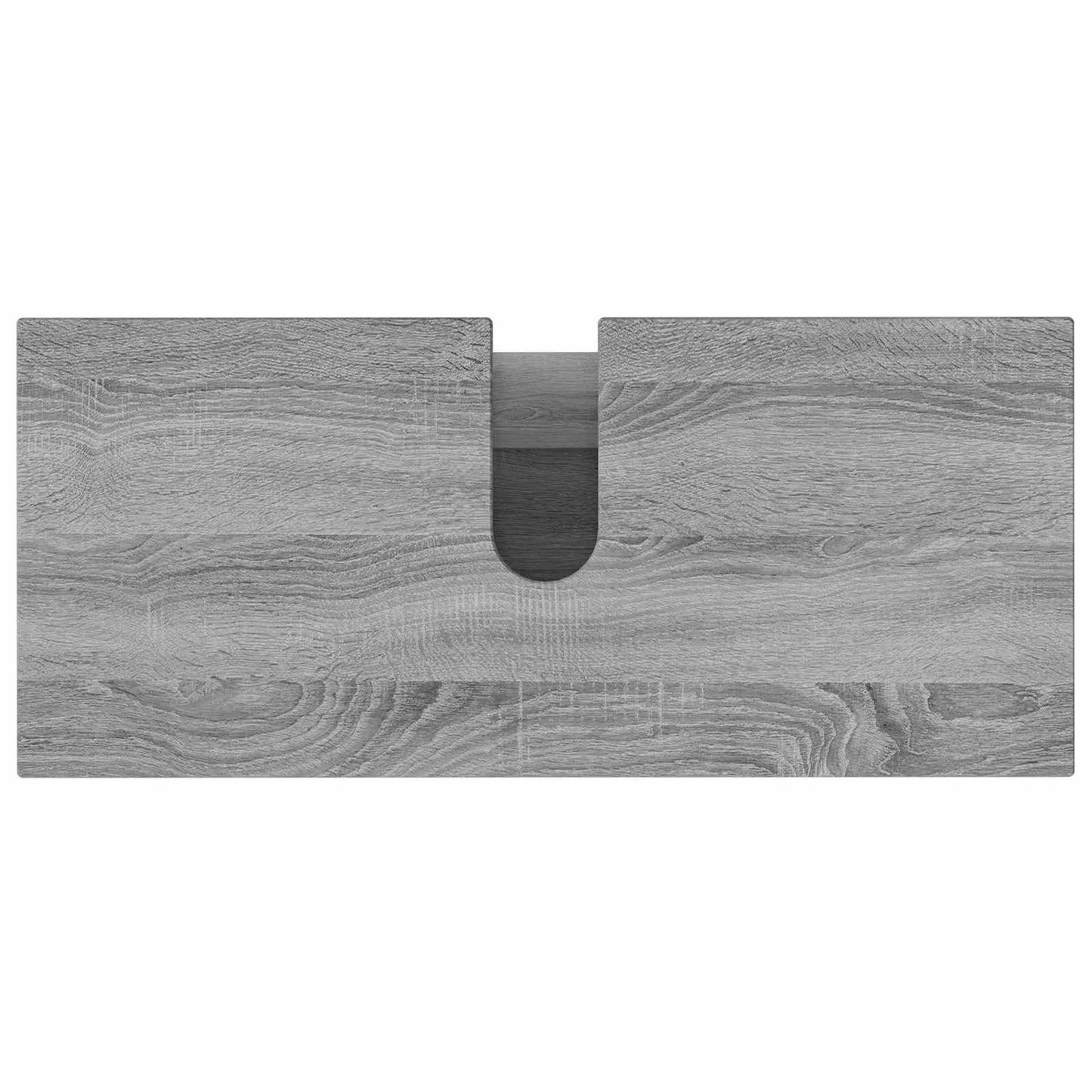 vidaXL Έπιπλο μπάνιου Γκρι Sonoma 80 x 35 x 60 cm Επεξεργασμένο Ξύλο