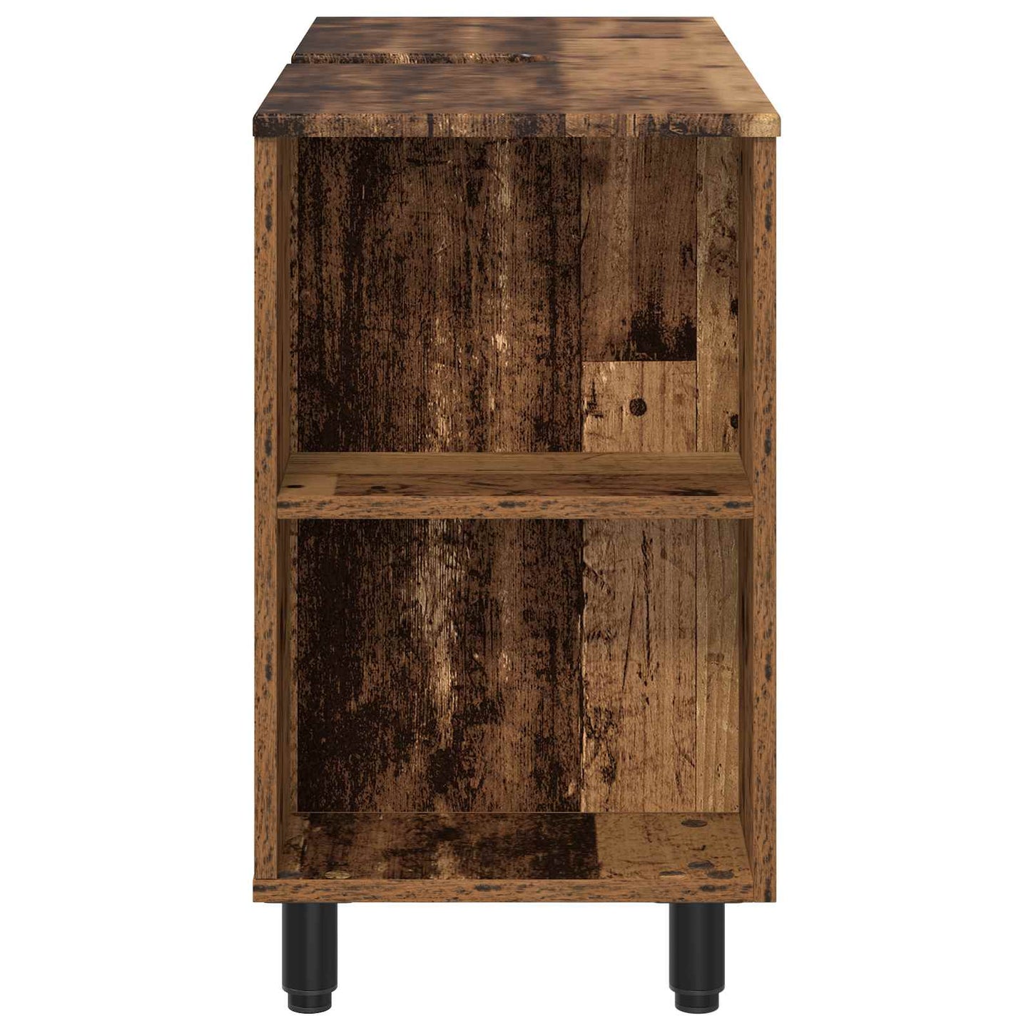 vidaXL Έπιπλο μπάνιου Παλαιωμένο ξύλο 80 x 35 x 60 cm
