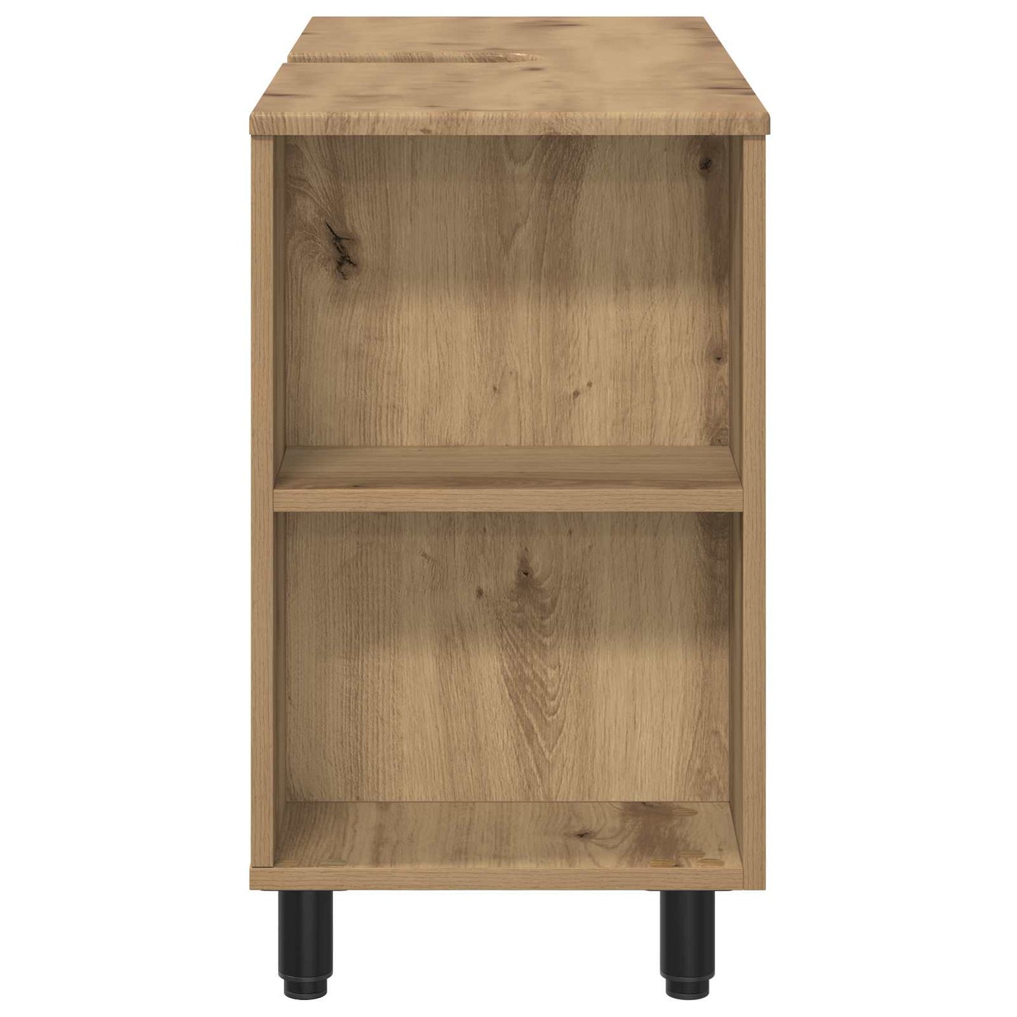 vidaXL Έπιπλο μπάνιου Artisan Δρυς 80 x 35 x 60 cm Επεξεργασμένο Ξύλο