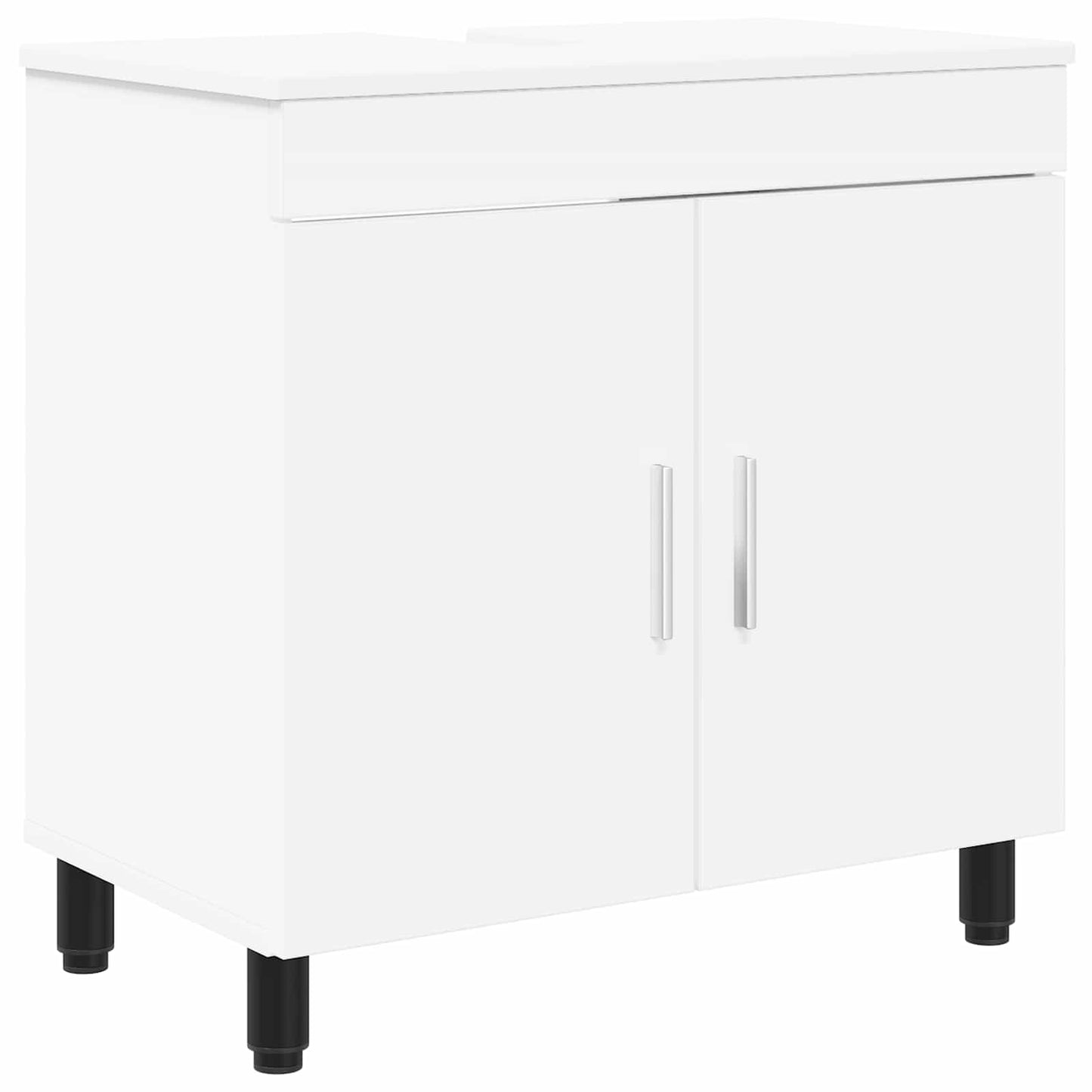 vidaXL Έπιπλο μπάνιου Λευκό 60 x 35 x 60 εκ. Επεξεργασμένο Ξύλο