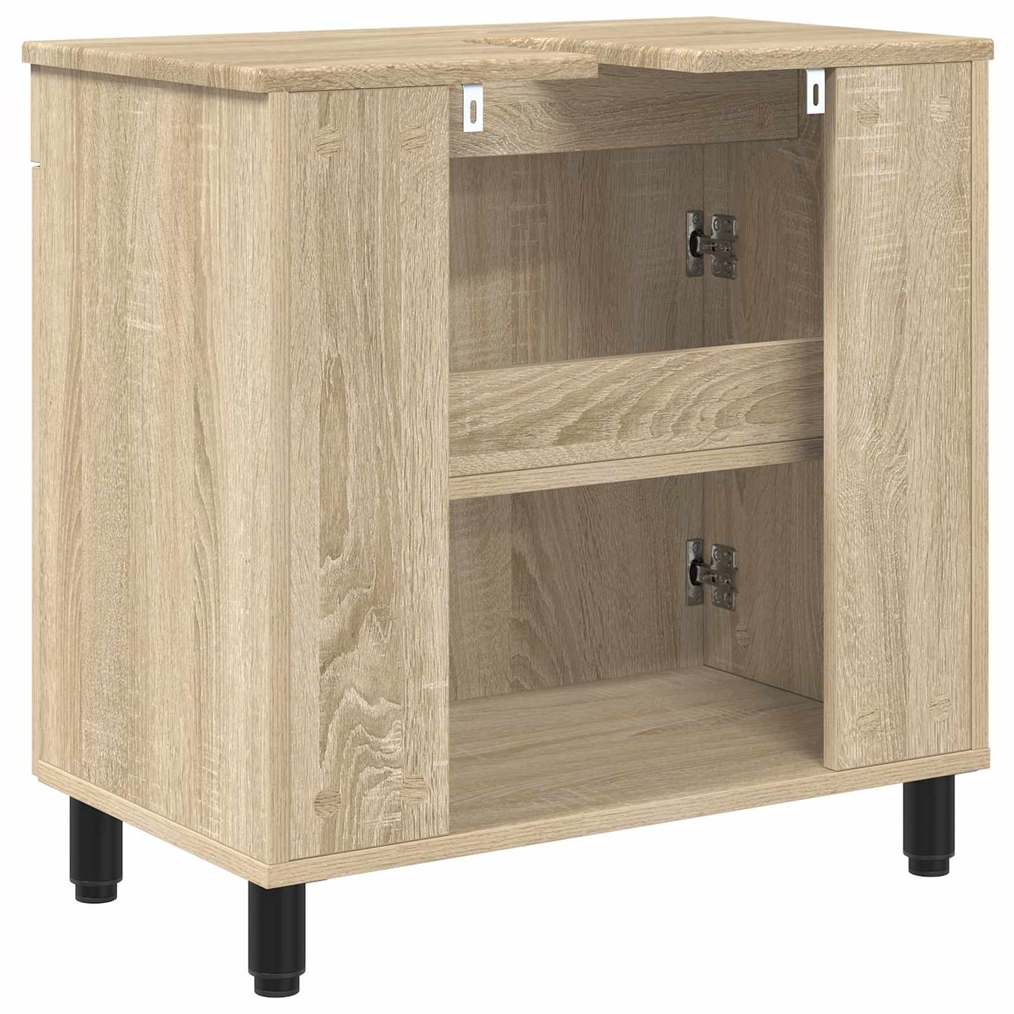 vidaXL Έπιπλο μπάνιου Sonoma Δρυς 60 x 35 x 60 εκ. Επεξεργασμένο Ξύλο
