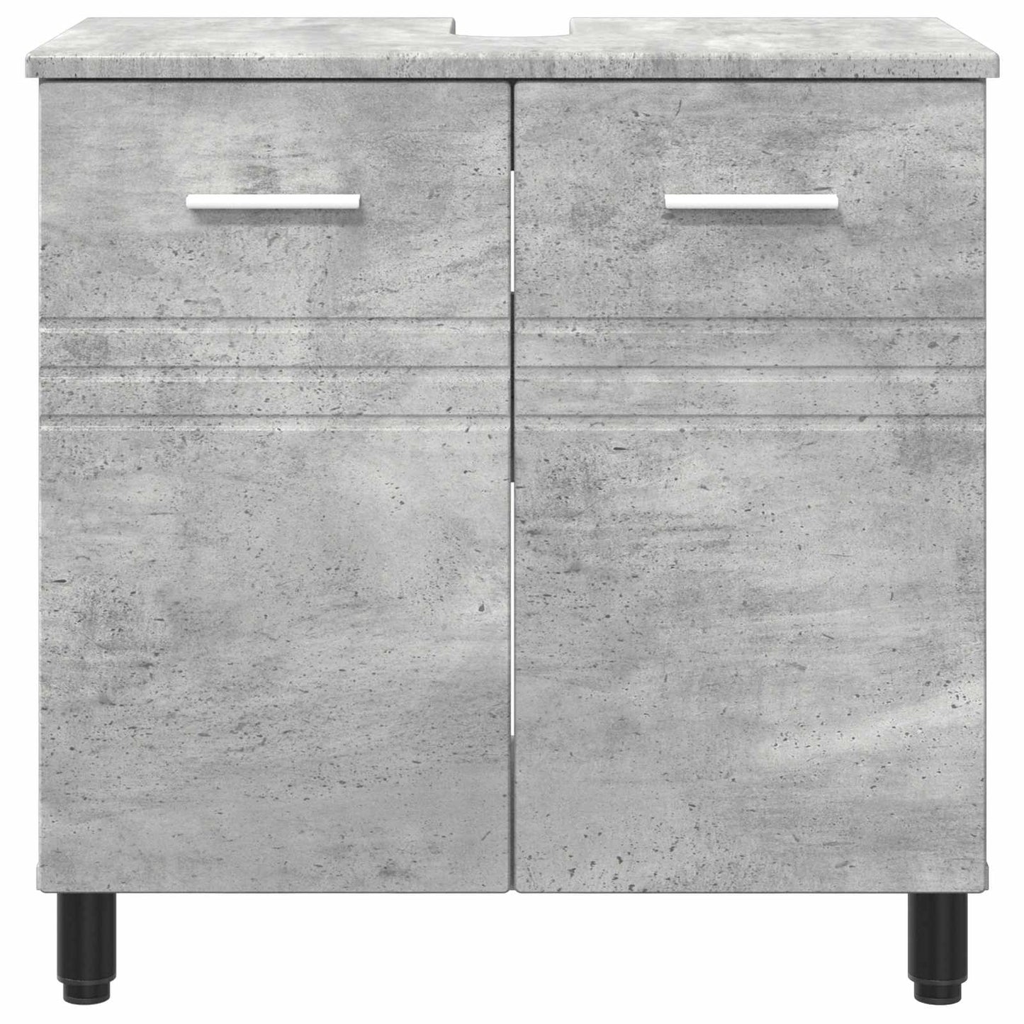 vidaXL Έπιπλο μπάνιου Γκρι Σκυροδέματος 60 x 35 x 60 εκ.